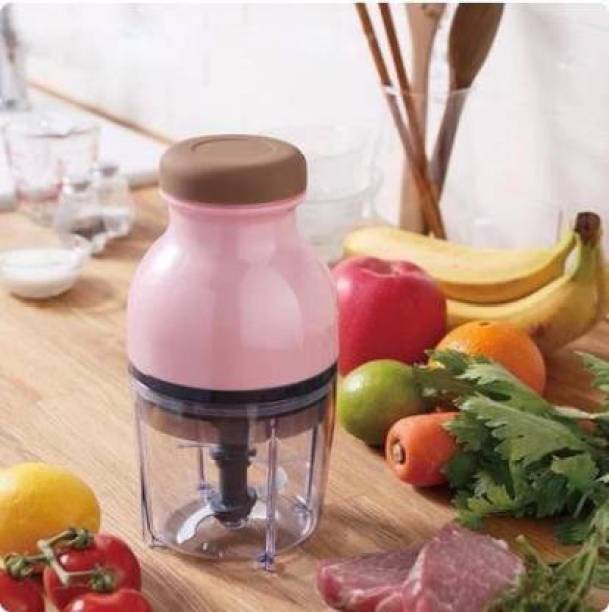 GaxQuly Multifunction Capsule Cutter Quatre Unique Blender System Design Mini Electric Food Processor and Chopper, Mixer, Meat Grinder, Crusher, Mincer Electric Meat Grinder 230 W Food Processor