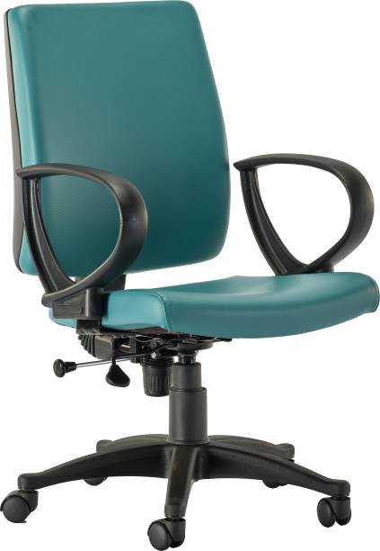 HOF Medium Back Letherrete Wok from Home Chair, Leatherette Office Executive Chair