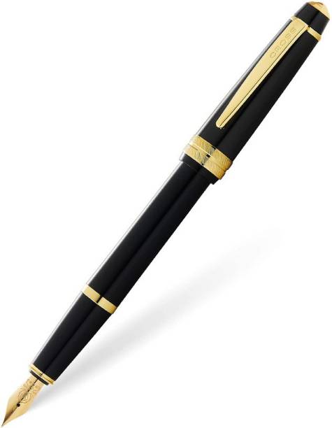 Cross BAILEY LIGHT BLACK WITH GOLD FP Fountain Pen