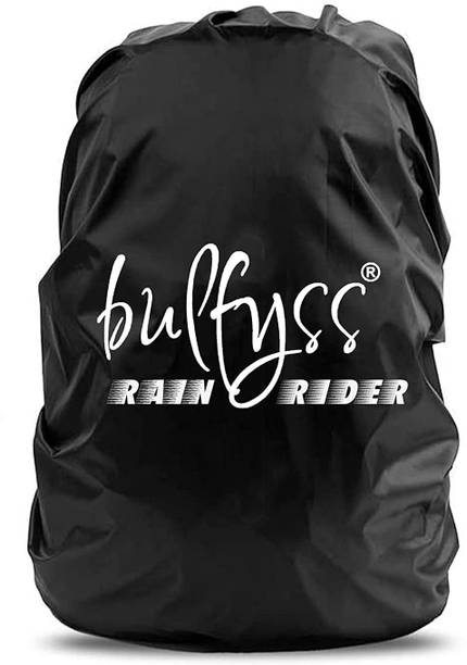 Bulfyss Rubberized 100% Waterproof Dust Proof Rain Cover for Backpack Bags, 30L-40L Waterproof School Bag Cover, Laptop Bag Cover, Luggage Bag Cover