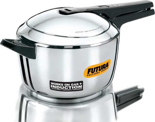 HAWKINS Futura Stainless Steel 5.5 L Induction Bottom Pressure Cooker