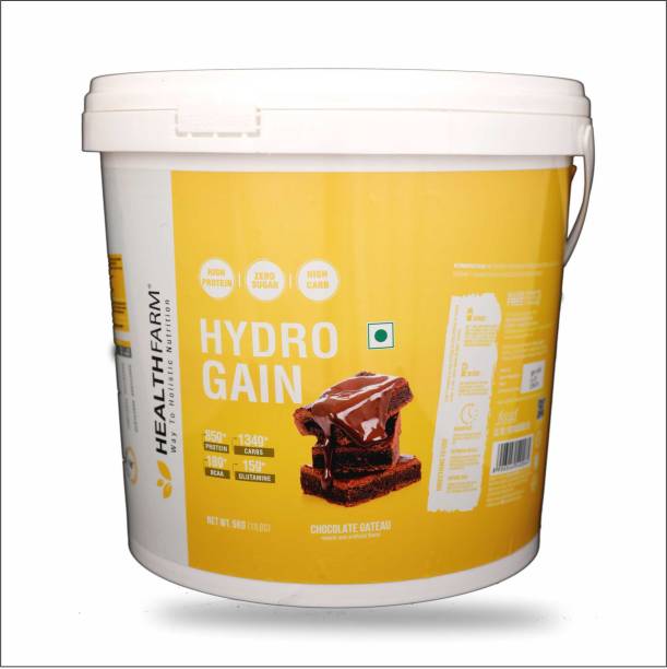 HEALTHFARM Hydro Gain Premium Whey Protein for Muscle Weight Gainers/Mass Gainers