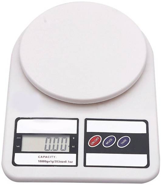 texla 1 gm TO 10 kg electronic kitchen scale(white) Weighing Scale
