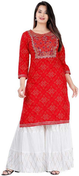 flipkart dress plazo kurti