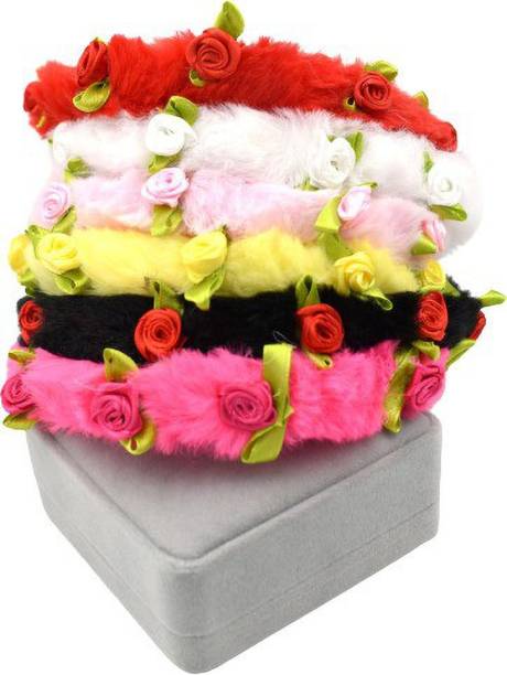 AL MARJAN Multi Color Flower Hairband Kids Party Hair Accessories Girl/baby girls Hair Band