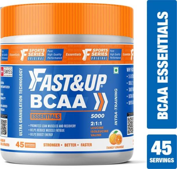 Fast&Up BCAA Supplement- Pre/Post & Intra Workout Supplement For Muscle Recovery&Endurance BCAA