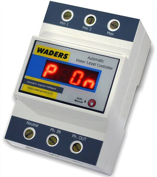 Waders Automatic Water Pump Controller for Ground Tank and Over Head Tank (Double Water Tank) Water Leak Detector