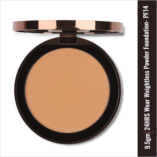COLORBAR 24Hrs Wear Weightless Powder Foundation, Natural PF014 Foundation