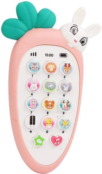 Pulsbery Kids Musical Mobile Phone / Cell Phone with Light and Sound Toy for Kids,Random Color,1 Years and up,Pack of 1
