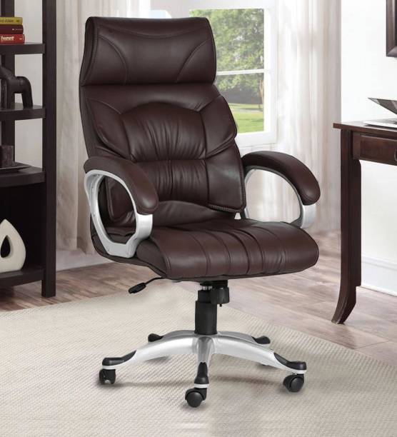 Flipkart Perfect Homes Leatherette Office Arm Chair