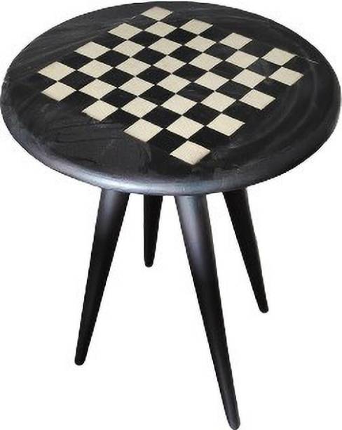 kohinoor glass art Checkered Design Top 4 legs Stool Outdoor Table for cafe, Garden, Indoor, Outdoor Outdoor & Cafeteria Stool