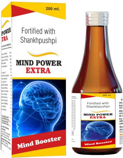 MInd power Extra Memory Booster Tonic Fortified With Shankhpushpi