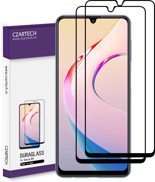 CZARTECH Edge To Edge Tempered Glass for Samsung Galaxy M32
