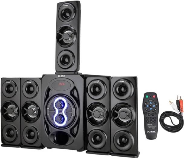 9 CORE Decent HT-High Bass sound system 9500 W Bluetooth Home Theatre