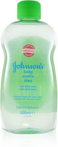 JOHNSON'S aloe vera baby oil