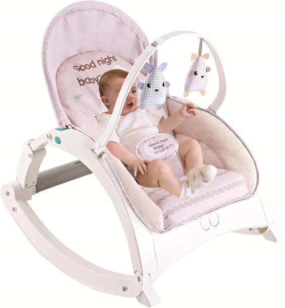 Rage-X Fiddlys Newborn to Toddler Rocker Chair with Music and Vibration Function, Adjustable Mode (27232) Rocker and Bouncer