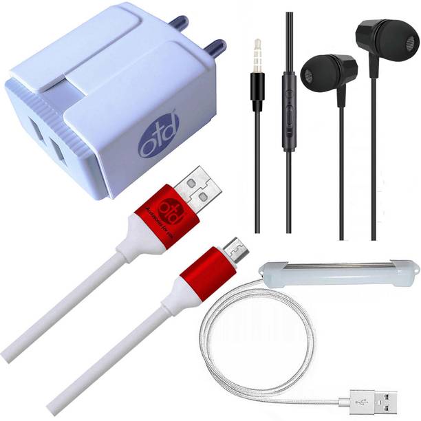 Top Headset K Adapter cheap price 5stars Flipkart in India 33 OTD Wall Charger Accessory Combo for I KALL K900, iBall Andi 3.5V Genius2, iBall Andi 4.5 K6, iBall Andi 4.5 Ripple 2G