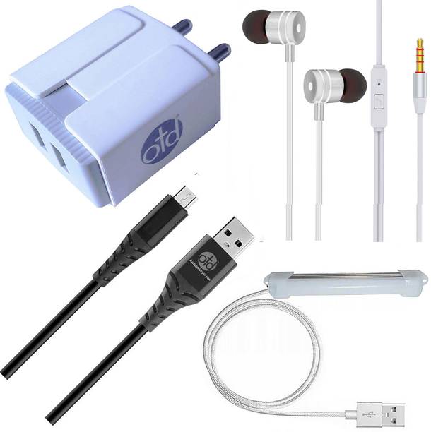 Top Headset K Adapter cheap price 5stars Flipkart in India 18 OTD Wall Charger Accessory Combo for OPPO K1, OPPO Neo 7, OPPO R9, OTHO T1
