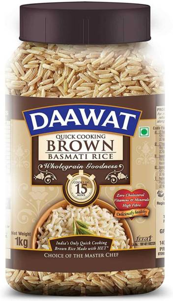 Daawat Brown Basmati , Brown Basmati Rice (Full Grain, Boiled)