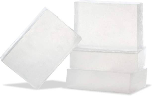 TRETIX TETRIX Trends Organic Transparent Glycerine Melt and Pour Base DIY Handmade Soap Raw Material : Net (1 kg) (1000 g) Detergent Bar