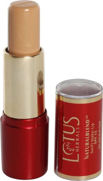 LOTUS HERBALS Naturalblend Swift Makeup Stick SPF15 Concealer, Honey Beige 710 Concealer