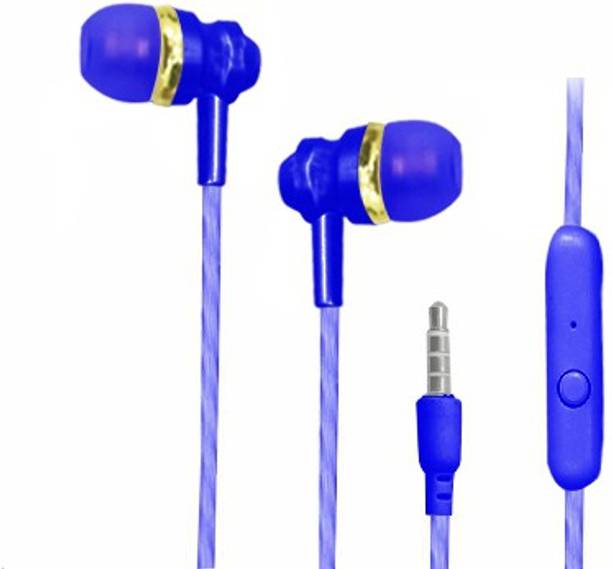 Top Headset With Mic For Laptop cheap price 5stars Flipkart in India 26 KAWL Blue Wired Headset,Earphone With Mic for Mobiles-Tablet&Laptop Wired Headset