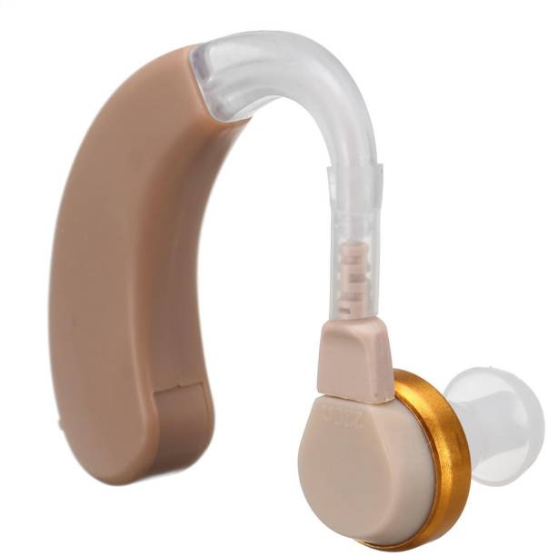 Fastwell F-43 Mild Hearing Amplifier/BTE Hearing Aid Machine (Beige) Sound Amplifier/Ear Hearing Machine/(3 Month Seller Warranty) Beige/For Old Age Behind The Ear Hearing Aid