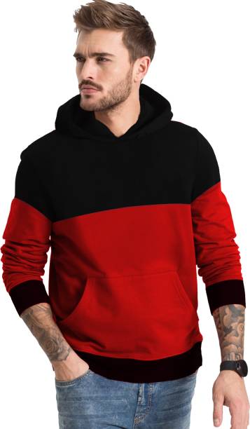 JUGULAR Full Sleeve Color Block Men Sweatshirt