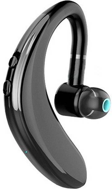 Yashvi toys S108 Single Wireless Bluetooth Headset(Black) Bluetooth Headset