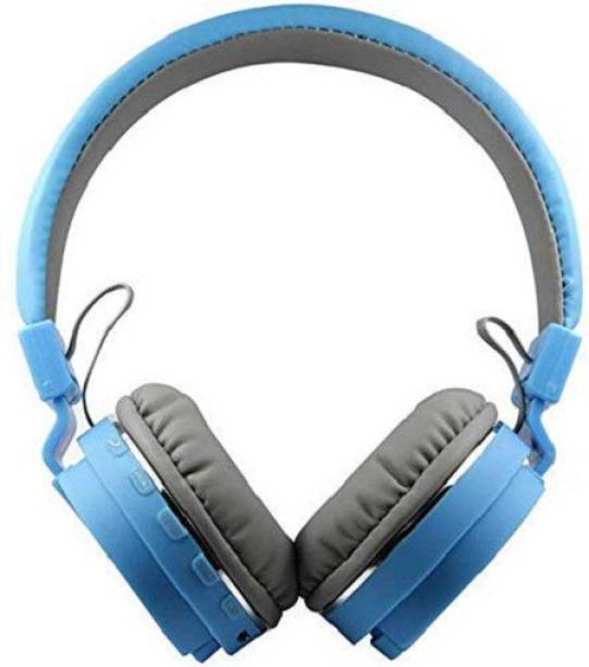 Yashvi toys SH-12 Bluetooth Headphone (Blue) Bluetooth Headset