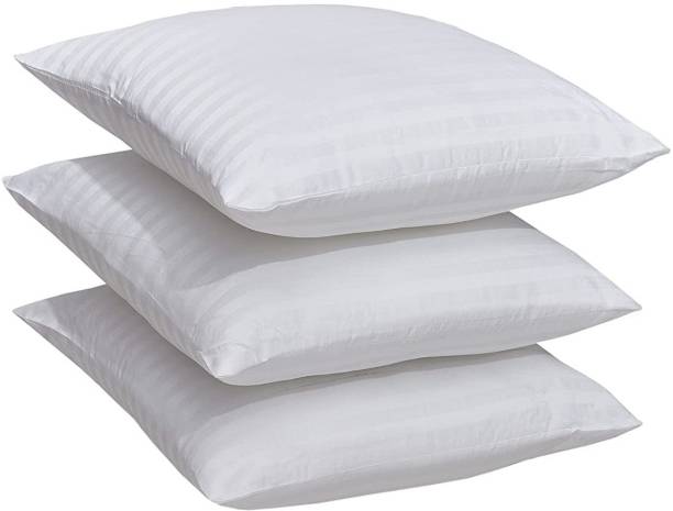 MOM & SON Microfibre Solid Cushion Pack of 3