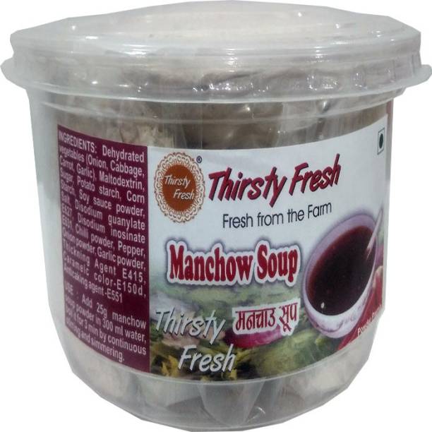 Thirsty Fresh Manchow Soup Powder – Instant Premix With Natural Ingredients