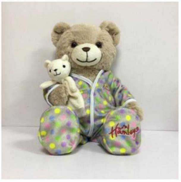 Hamleys Bedtime Bear Soft Toy for Kids age 3Y+  - 29 cm