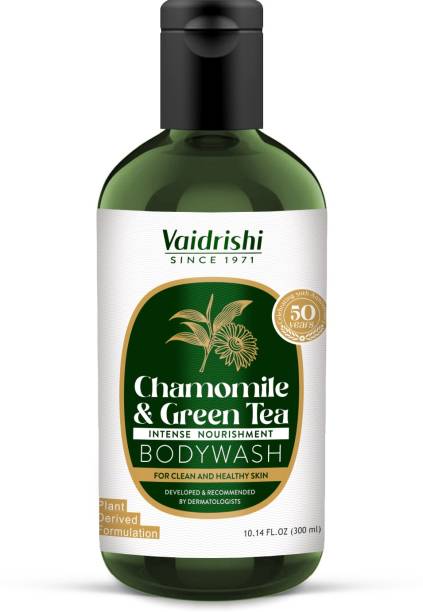 VAIDRISHI Chamomile & Green Tea Intense Nourishment Bodywash - 300 Ml