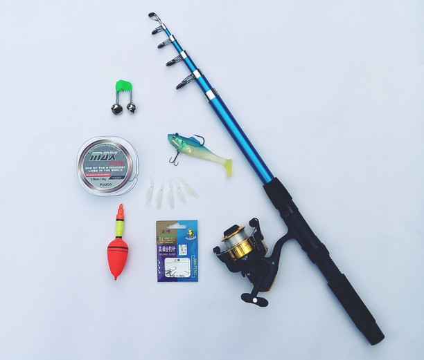 Flipkart Fishing Rod Ends SPRED Fishing Rod And Reel Full Set With