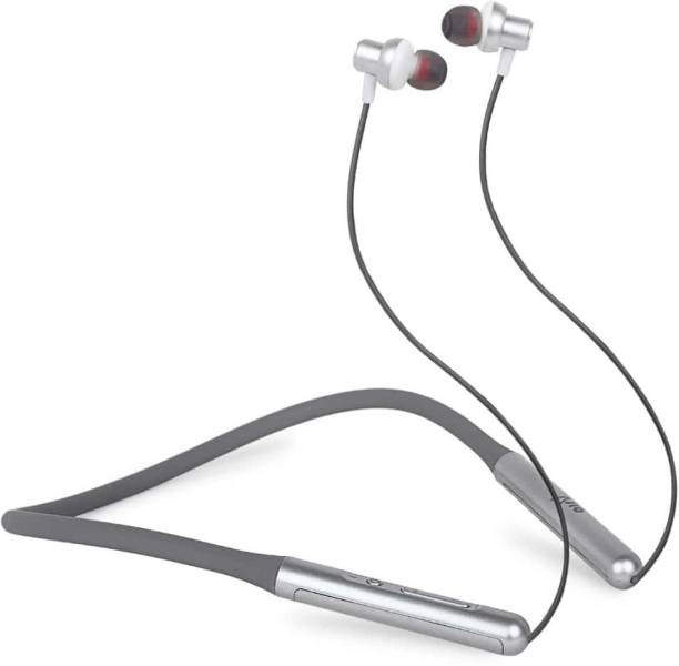 DKND VENTURES airV-19 Neck Band in-Ear Bluetooth 5.0 Wireless Earphones(GREY Bluetooth Headset