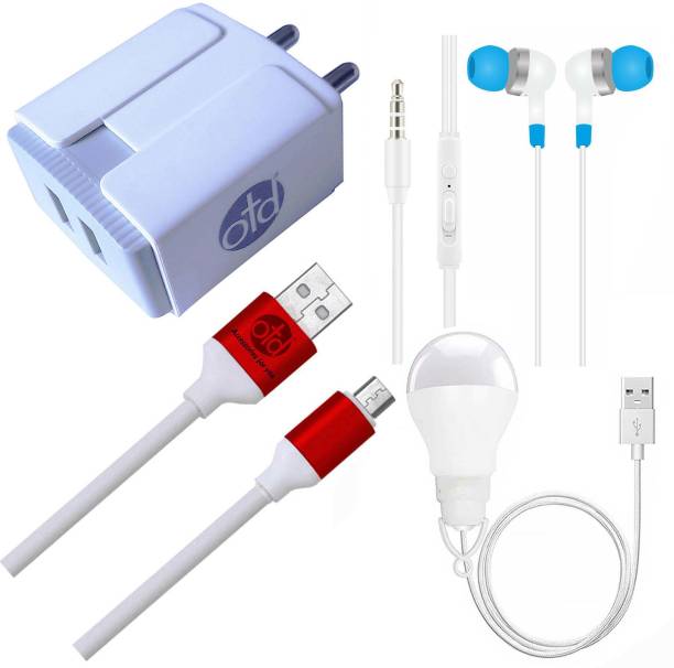OTD Wall Charger Accessory Combo for I KALL K201, I KALL K210, I KALL K220, I KALL K3