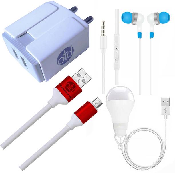 Top Headset K Adapter cheap price 5stars Flipkart in India 19 OTD Wall Charger Accessory Combo for I KALL K201, I KALL K210, I KALL K220, I KALL K3