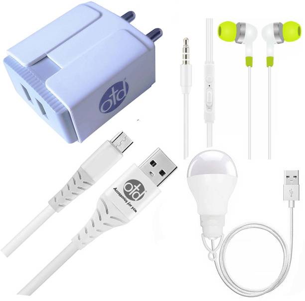 OTD Wall Charger Accessory Combo for I KALL K8, I KALL K8 New, I KALL K800, I KALL K9