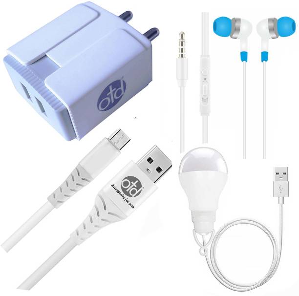 OTD Wall Charger Accessory Combo for I KALL K600, I KALL K7, I KALL K7 New, I KALL K700