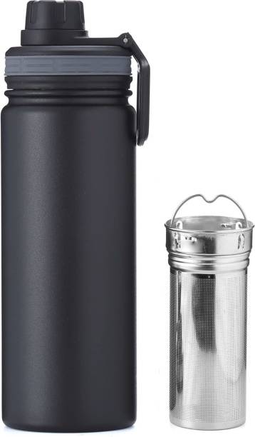 INSTACUPPA Thermos Infuser Water Bottle 470ML, Stainless Steel Infusion Unit,Recipes eBook 1000 ml Flask