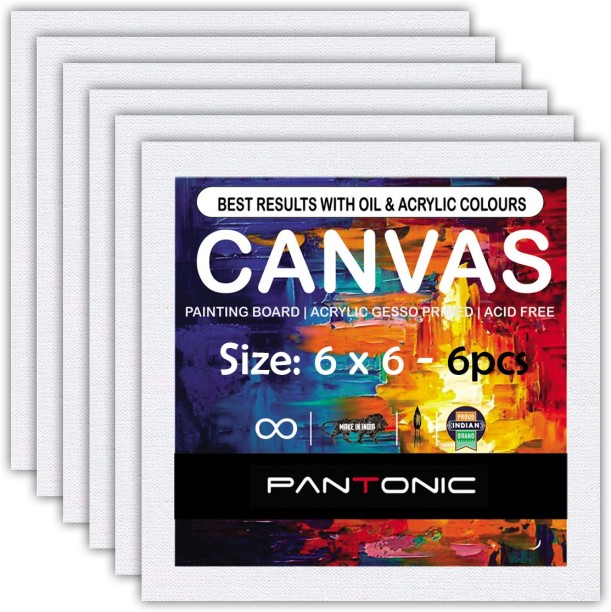 Acrylic and Watercolor Black Canvas for Painting Bulk 20 Pack Small Canvases for Painting Boards Blank Canvas for Painting 5x7 Art Canvas Panels for Paint for Artists Gesso Primed for Oil 