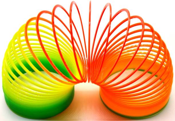 Dynamic Retail Global Rainbow Spring Slinky Magic Gag Toy for Kids Expandable RS8 Magic Toys Gag Toy