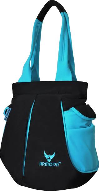 Women Black, Blue Shoulder Bag - Extra Spacious Price in India