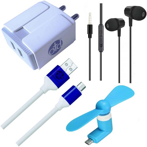 Top Headset K Adapter cheap price 5stars Flipkart in India 37 OTD Wall Charger Accessory Combo for I KALL K8, I KALL K8 New, I KALL K800, I KALL K9