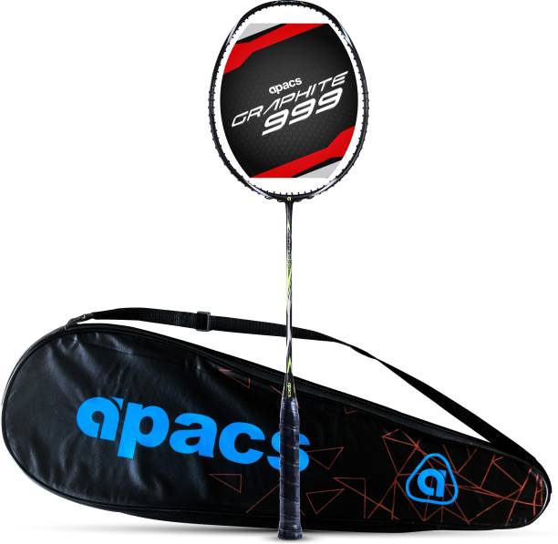 apacs Graphite 999 (30 LBS, Nano Tec Frame) Black, Green Unstrung Badminton Racquet