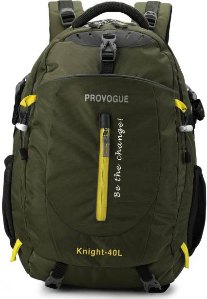 PROVOGUE unisex backpack with rain cover and reflective strip 40 L Backpack