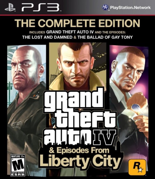 grand theft auto iv complete edition ps3