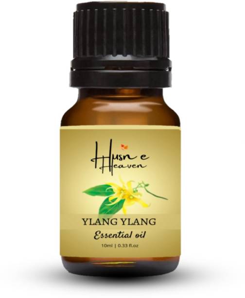 Husn e heaven 100% Pure Ylang Ylang Natural Essential Oil For Hair Growth & Volume, For Men and Women