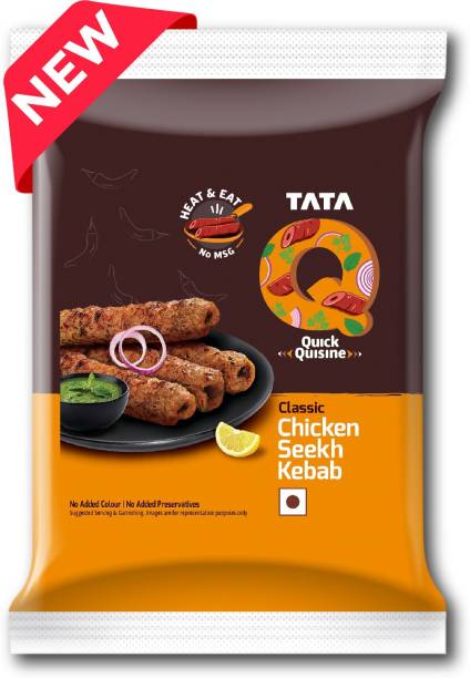 Tata Q Classic Chicken Seekh Kebab 180 g